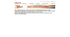 Desktop Screenshot of likenthebible.com